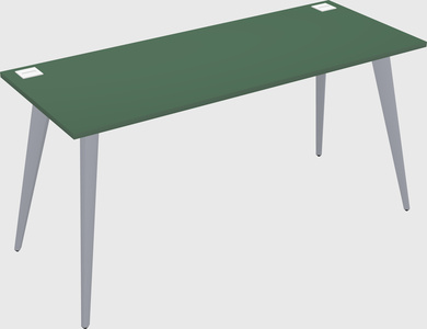 Bureau rectangulaire moderne