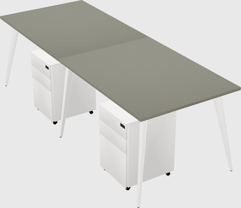 Modern rectangular office desk
