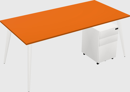 Bureau rectangulaire moderne