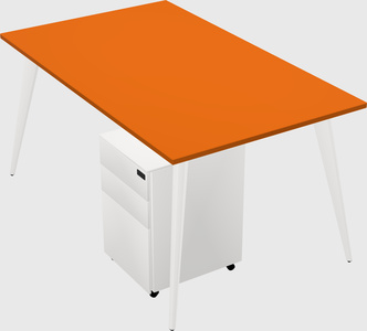 Bureau rectangulaire moderne