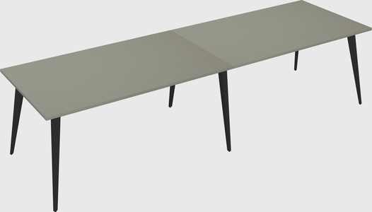 Bureau rectangulaire moderne