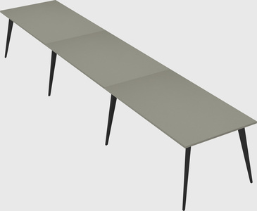 Bureau rectangulaire moderne