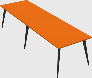 Bureau rectangulaire moderne