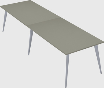 Bureau rectangulaire moderne