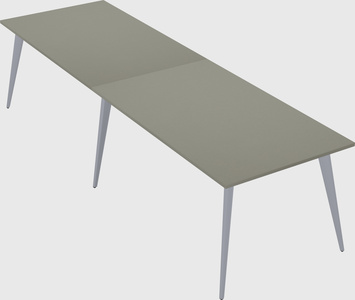 Bureau rectangulaire moderne