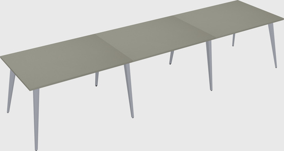 Modern rectangular office desk