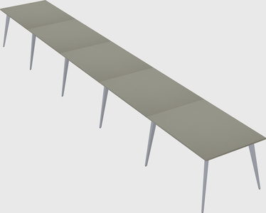 Modern rectangular office desk