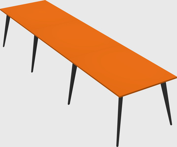 Bureau rectangulaire moderne