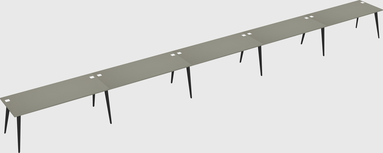 Modern rectangular office desk