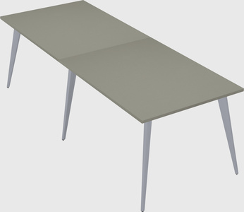 Bureau rectangulaire moderne