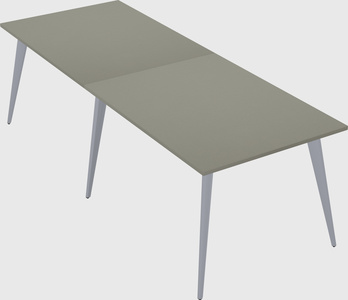 Bureau rectangulaire moderne