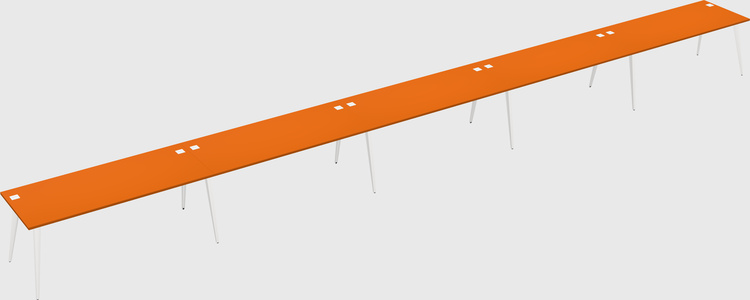 Modern rectangular office desk