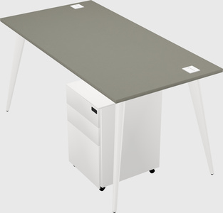 Modern rectangular office desk