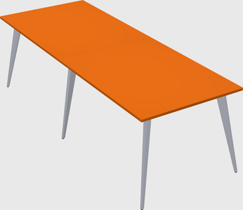 Bureau rectangulaire moderne