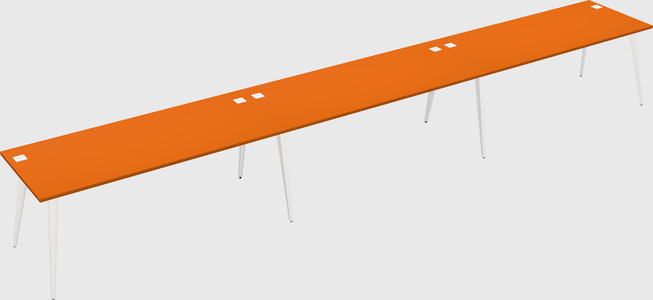 Modern rectangular office desk