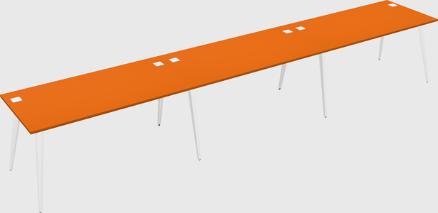 Modern rectangular office desk