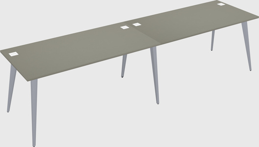 Bureau rectangulaire moderne