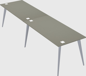 Bureau rectangulaire moderne
