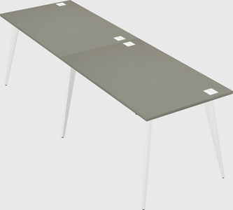 Bureau rectangulaire moderne