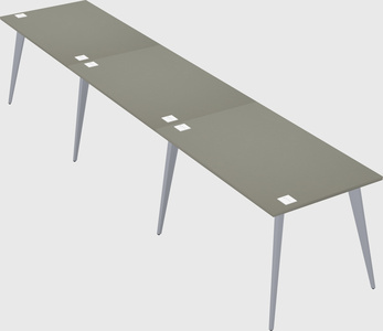 Bureau rectangulaire moderne