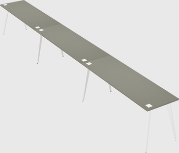 Modern rectangular office desk