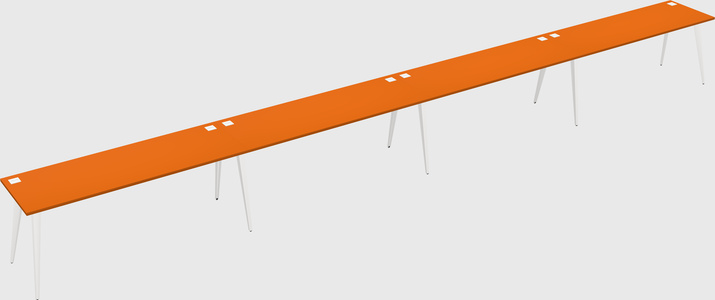 Bureau rectangulaire moderne