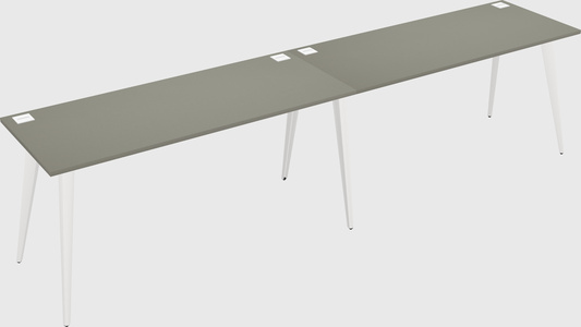 Modern rectangular office desk