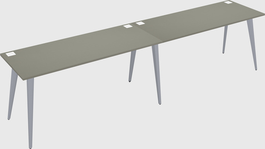 Bureau rectangulaire moderne