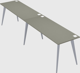 Bureau rectangulaire moderne