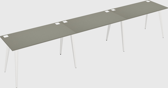 Modern rectangular office desk