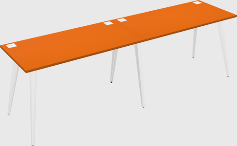 Bureau rectangulaire moderne