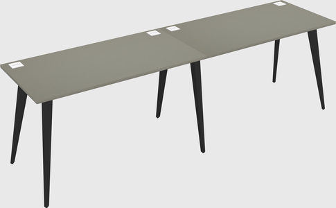 Bureau rectangulaire moderne