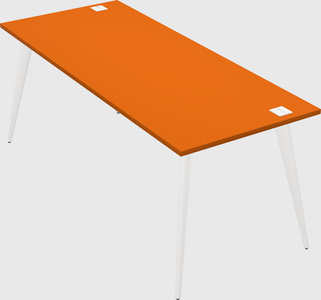 Bureau rectangulaire moderne