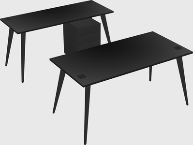 Modern office desk