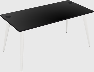Modern rectangular office desk