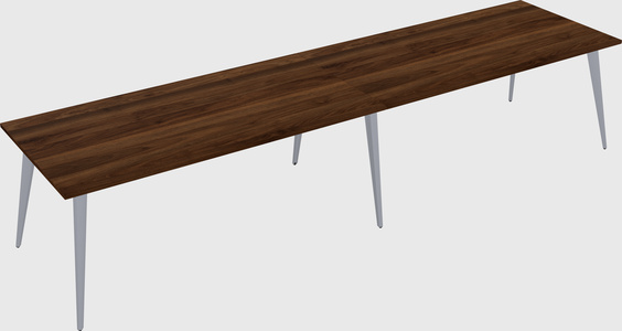 Modern rectangular office desk