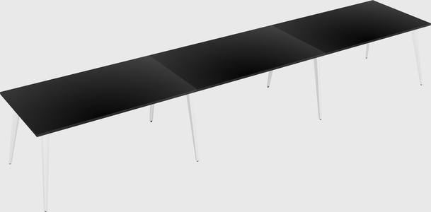 Modern rectangular office desk