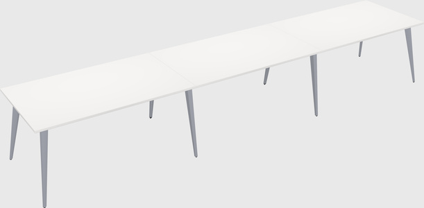 Modern rectangular office desk