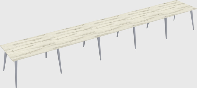 Modern rectangular office desk
