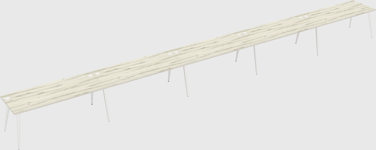 Modern rectangular office desk
