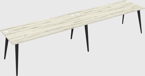 Modern rectangular office desk
