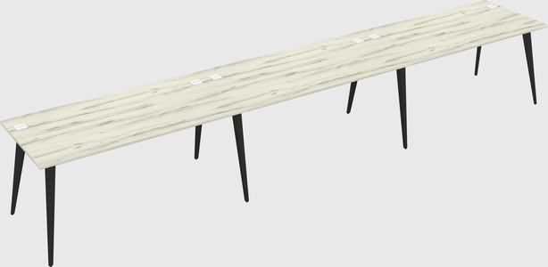 Modern rectangular office desk