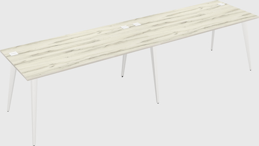Modern rectangular office desk
