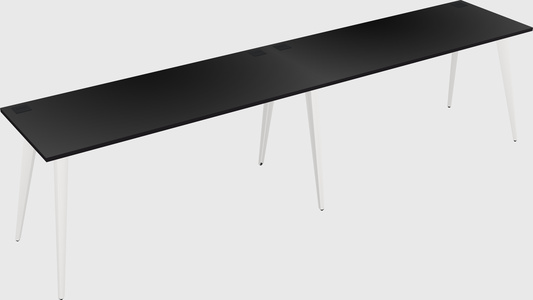 Modern rectangular office desk