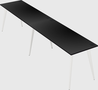Modern rectangular office desk