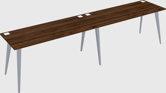 Bureau rectangulaire moderne