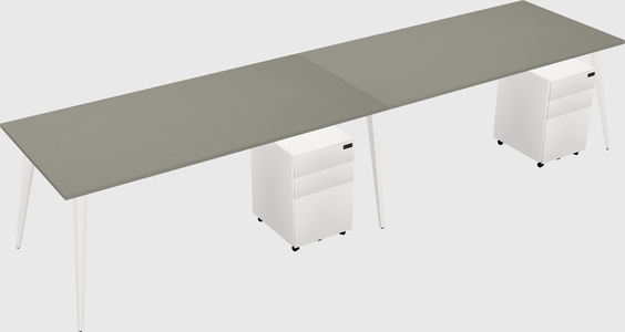 Modern rectangular office desk