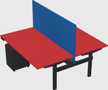 Shared electric desk