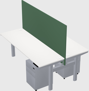 Shared electric desk