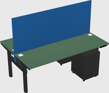 Shared electric desk